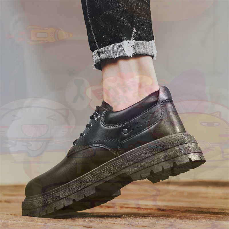 Streetwear Brand Global - Dark Natural หนังแฟชั่น Trainers เทนนิสรองเท้าผ้าใบผู้ชายรองเท้าแฟชั่นรองเท้าผ้าใบคุณภาพกีฬาราคาต่ําสุขภาพ