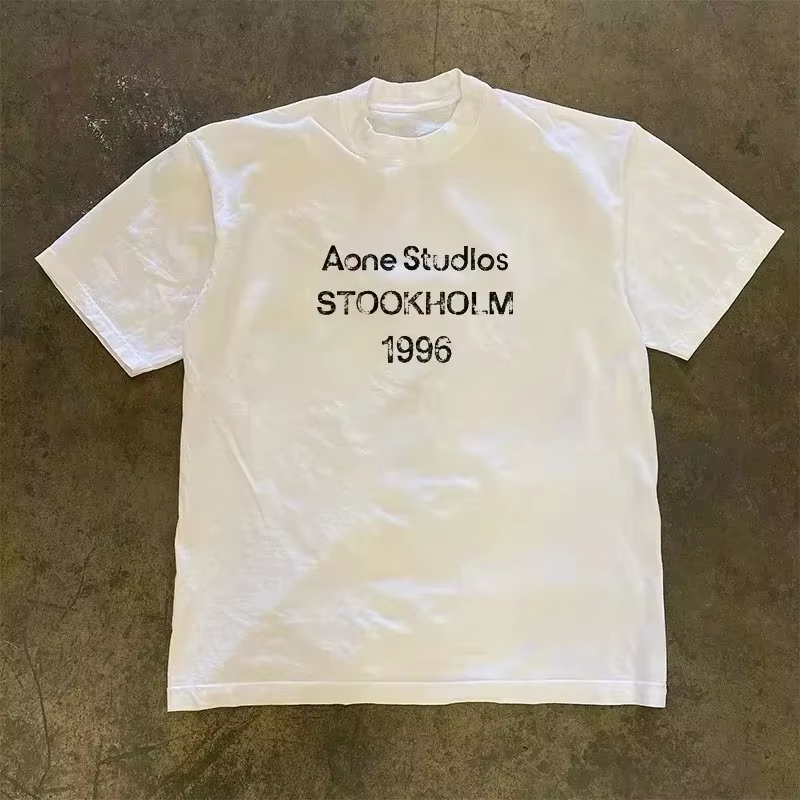 Streetwear Brand Top - เทรนด์แฟชั่นฤดูร้อนใหม่ เสื้อยืดพิมพ์ลายตัวอักษรแบรนด์หรู เสื้อยืดผ้าฝ้ายสำหรับผู้ชายและผู้หญิง เสื้อยืดแขนสั้น เสื้อยืดแบบยูนิเซ็กส์