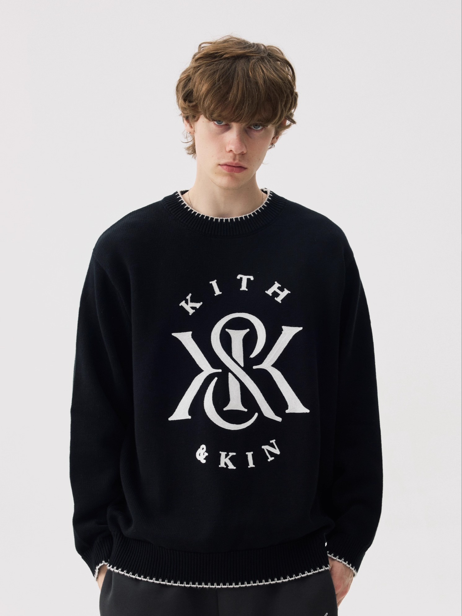 เสื้อสเวตเตอร์ไหมพรมทรงหลวมสไต - Kith Sweater Knit บทวิจารณ์และราคา