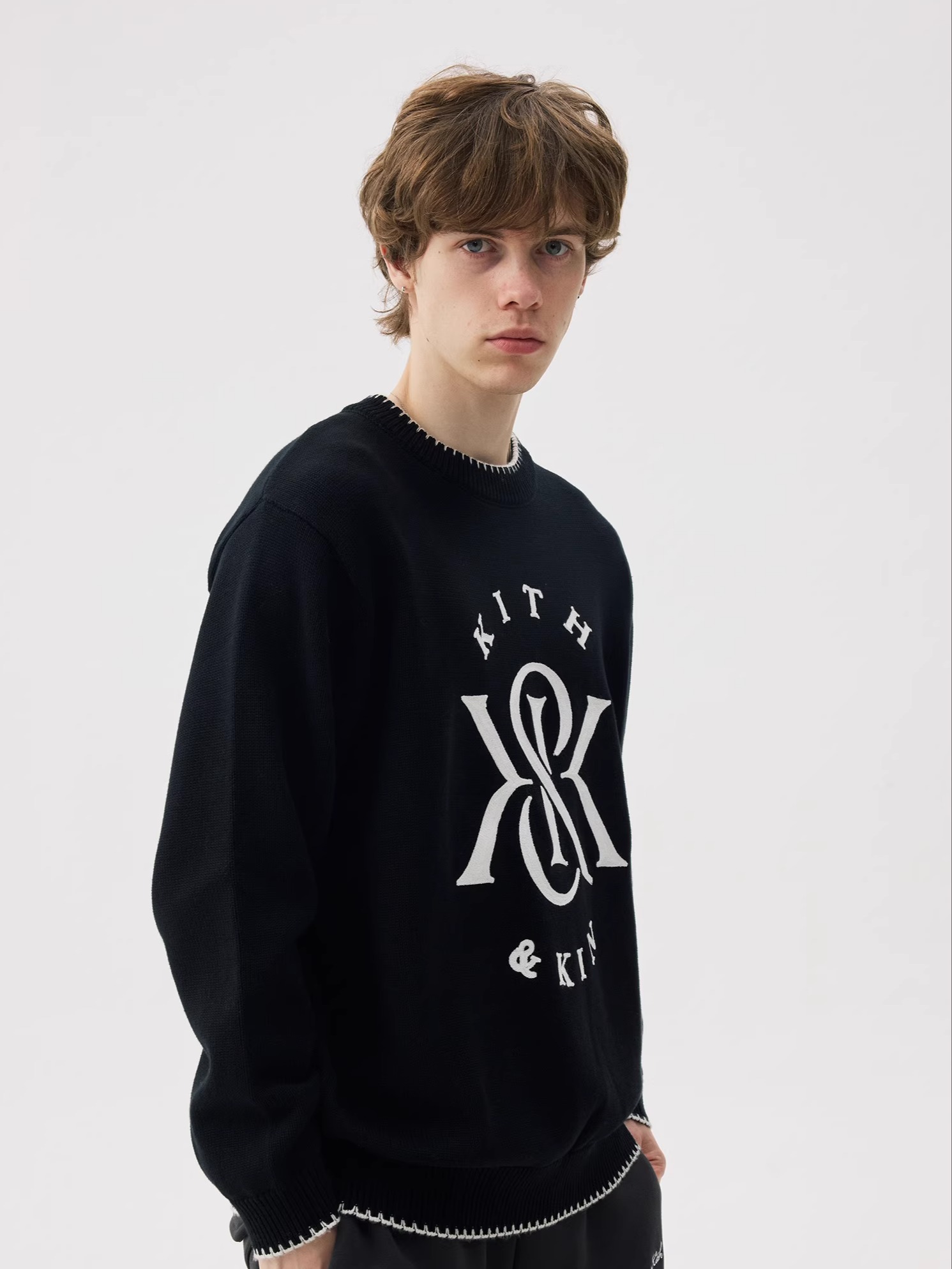 เสื้อสเวตเตอร์ไหมพรมทรงหลวมสไต - Kith Sweater Knit บทวิจารณ์และราคา
