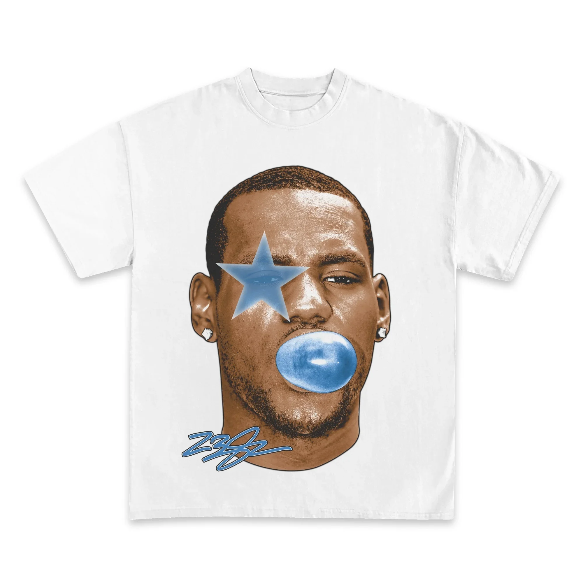 Lebron James บาสเกตบอล Star T  - Streetwear Brand Top บทวิจารณ์และราคา