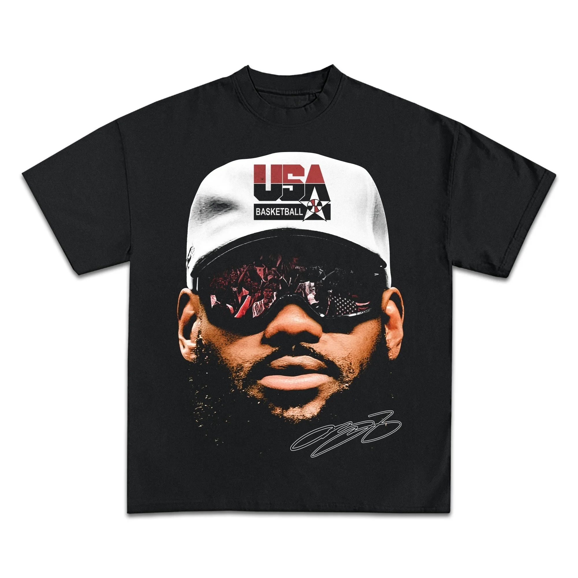 Lebron James บาสเกตบอล Star T  - Streetwear Brand Top บทวิจารณ์และราคา