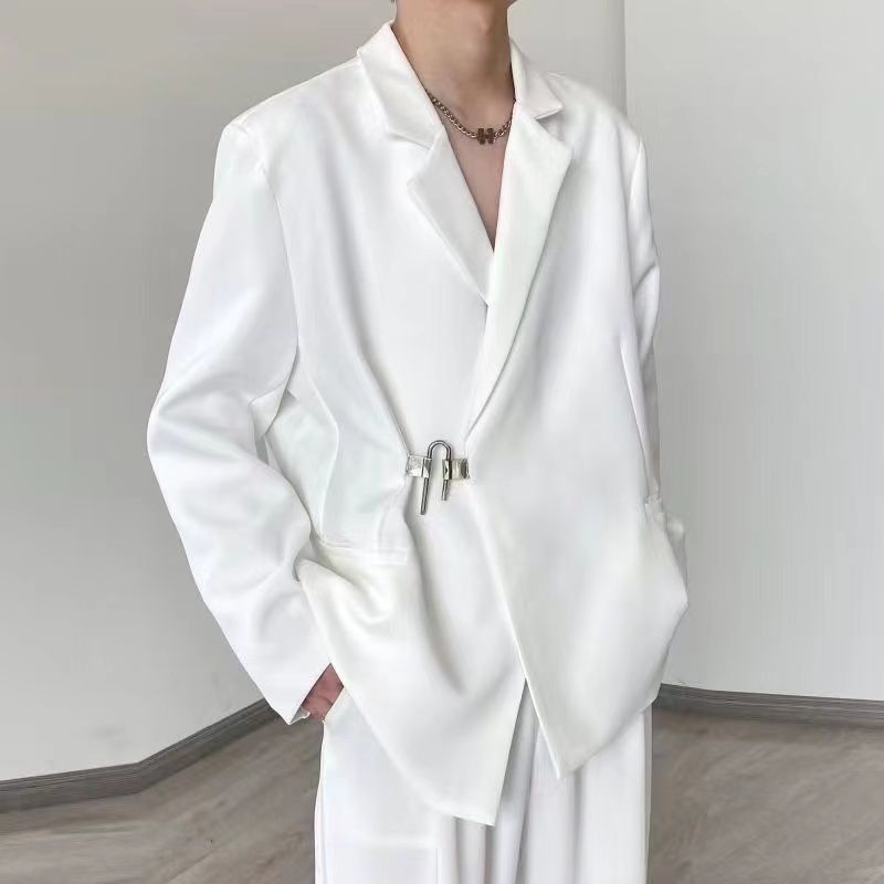 ชุดเบลเซอร์ลำลองสีขาวสำหรับผู้ - Brand Streetwear Instagram บทวิจารณ์และราคา