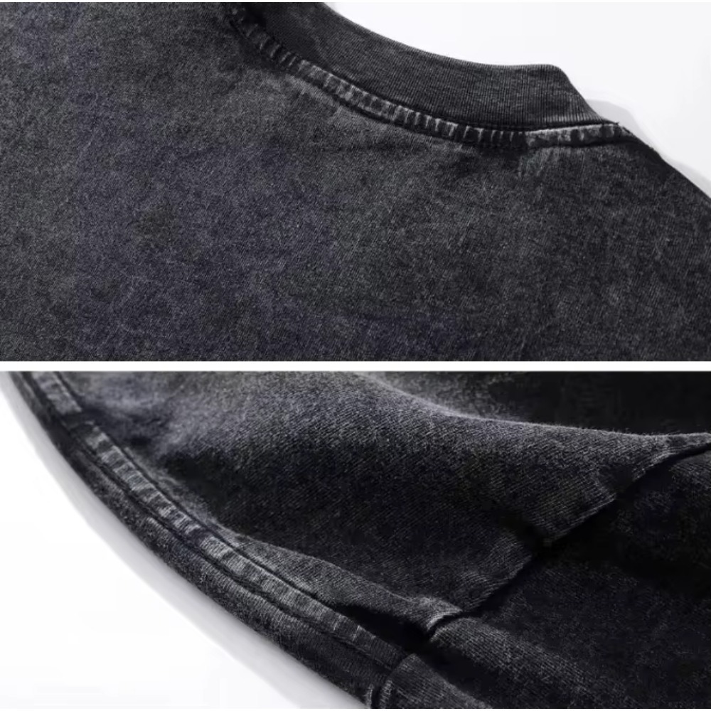 เสื้อยืดโอเวอร์ไซส์ผู้ชาย เสื้ - Streetwear Brand Shoes บทวิจารณ์และราคา