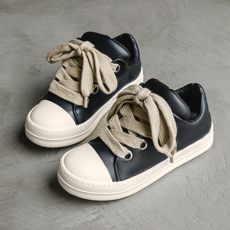 รองเท้าผู้ชายรองเท้าผ้าใบลำลอง - Streetwear Brand Shoes บทวิจารณ์และราคา
