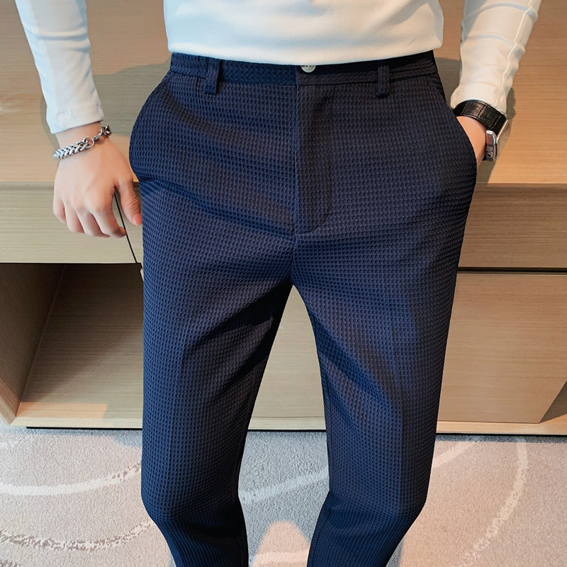 2024 ฤดูใบไม้ร่วงใหม่วาฟเฟิลยื - Streetwear Brand Pants บทวิจารณ์และราคา