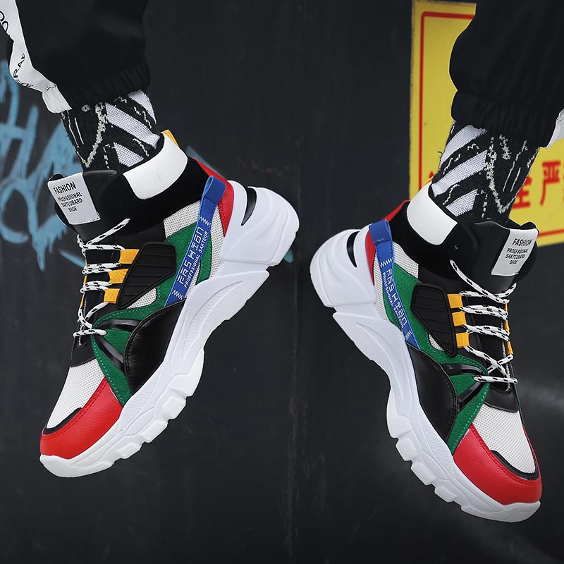 Hightopฤดูร้อนผู้ชายกีฬารองเท้ - Streetwear Brand Global บทวิจารณ์และราคา