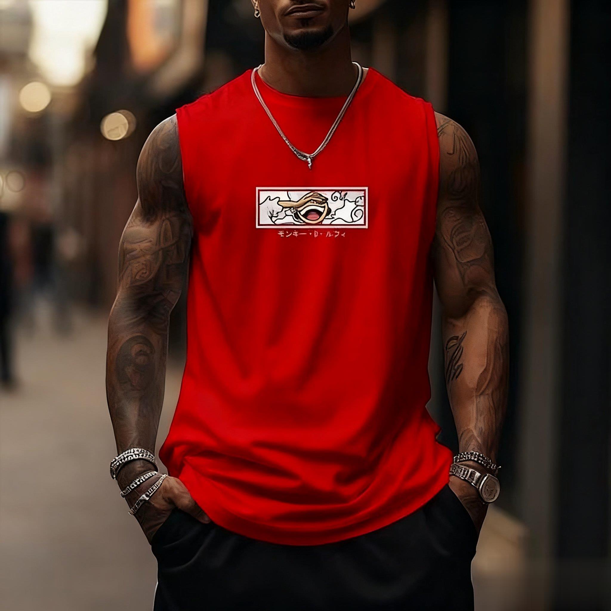 เสื้อกล้ามวันพีซ ลูฟี่ เกียร์  - Streetwear Gym Brand บทวิจารณ์และราคา