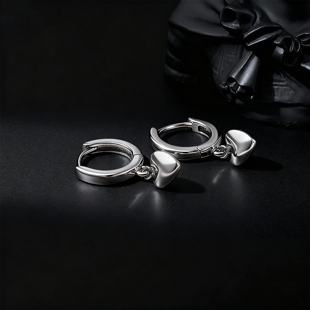ต่างหูเงินแท้ 925 รูปหัวใจสำหร - Chrome Hearts Ring บทวิจารณ์และราคา