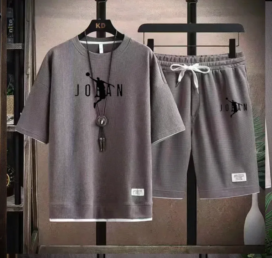 ชุดเซ็ต 2 ชิ้นสำหรับผู้ชาย ฤดู - Streetwear Brand Designs บทวิจารณ์และราคา