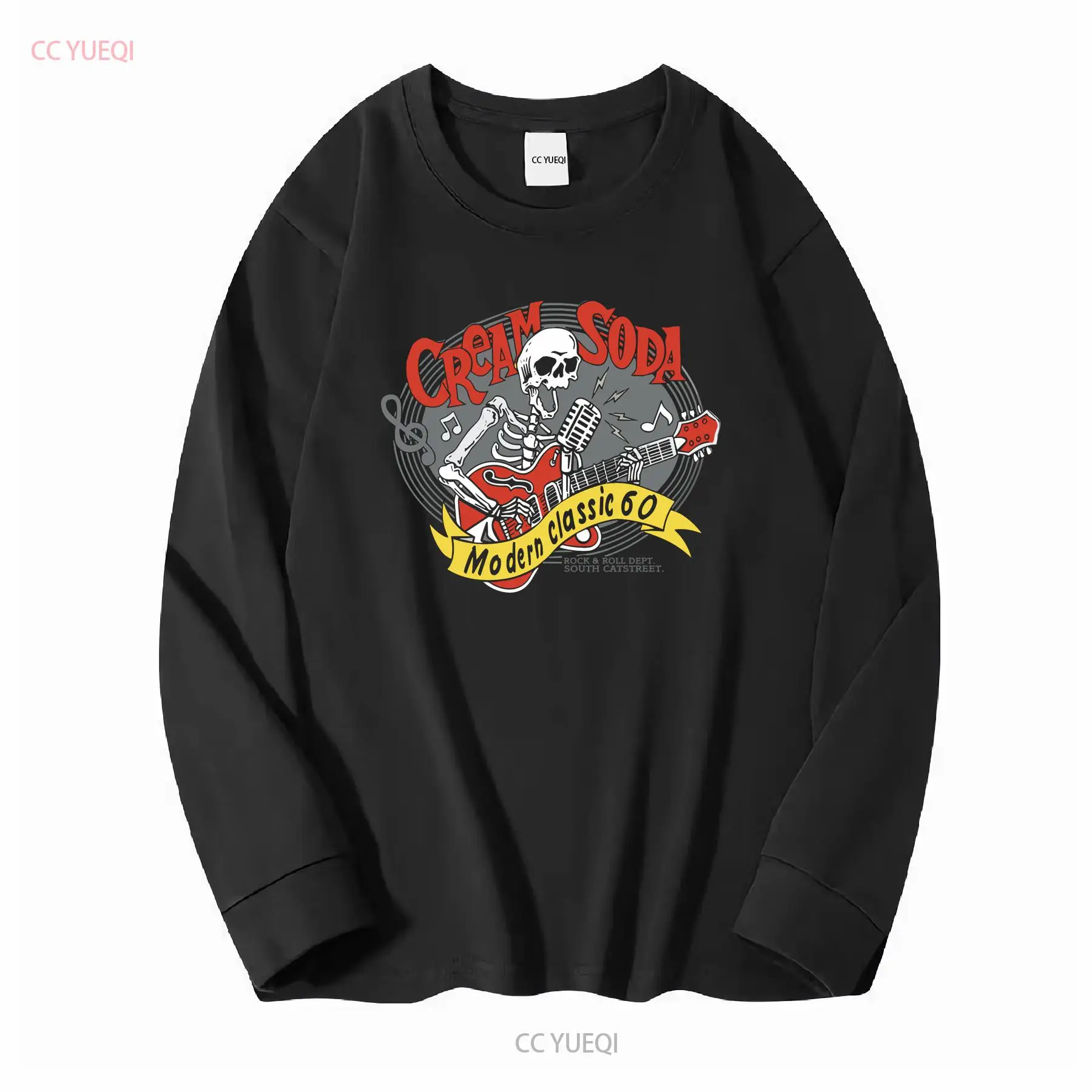 เสื้อยืดครีมโซดา ร็อคโรล แบรนด - Streetwear Brand Top บทวิจารณ์และราคา